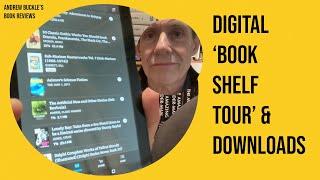 DIGITAL Graphic Novel Book shelf Tour | Marvel | DC | Dynamite | Andrew Buckle's Book Review