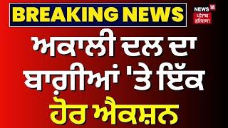 Akali Dal ਦਾ ਬਾਗ਼ੀਆਂ 'ਤੇ ਇੱਕ ਹੋਰ ਐਕਸ਼ਨ, Press Conference | Punjab News | Sukhbir Badal |News18 Punjab