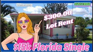 Florida's SMH Possibilities Under $15k & LOW $300.00 Lot Rent