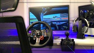 Sim Racing on a Desk (Guide)