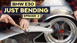 Build a Wheel Arch with no Welding | BMW E30 Widebody - Episode 2