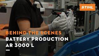 Productie van de AR 3000 L accu - STIHL Behind the scenes