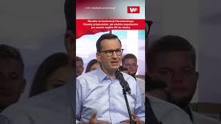 Wpadka na konferencji Morawieckiego. "PiS jest zagrożeniem" #shorts