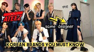 9 Korean Brands You Must Know (Ateez outfit designs) | Q2HAN x The Selects