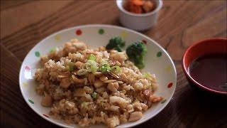 마늘볶음밥 만들기 : How to make Garlic fried rice