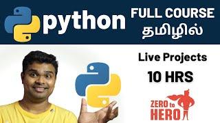 Python Full Course for Beginners in Tamil 2024 | Basic to Advanced concepts | Everything you need