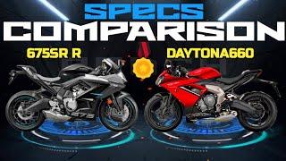 2025 CFMoto 675SR R ️ Triumph Daytona 660 | Quick Specs Comparison | Which would you buy? 