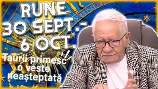 Rune 30 septembrie - 6 octombrie 2024. Mihai Voropchievici anunță cum pășim în LUNA OCTOMBRIE