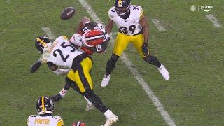 Tillman's 24-yard reception turns into a spin-cycle Steelers' turnover