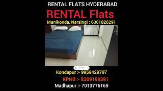 2 Bhk & 3 Bhk Flats for Rent KPHB KUKATPALLY Hyderabad #RentalFlats