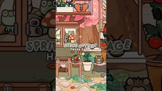 Toca boca Spring House tour  #tocalifeworld #shorts #fyp