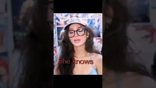 Sssniperwolf reacts to lala tv... | #shorts #sssniperwolf |