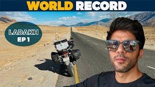 Delhi to Jammu NONSTOP in 22 Hours on Suzuki V Strom - Slowest World Record | Ladakh Ride