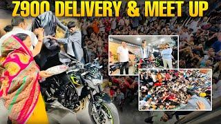 Finally Z900 Delivery & Huge meet-up in Bengaluru  #lekirider #z900