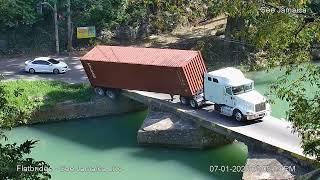 Container vs Flat Bridge in Jamaica