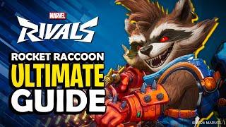 Ultimate Rocket Raccoon Guide! Marvel Rivals | Gameplay, Abilities & Tips!