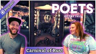 WOW...HIS VOICE!!! | Partners React to Poets of the Fall - Carnival of Rust #reaction