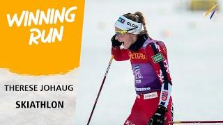 Johaug goes solo to set new TdS record with stage win no. 15 | FIS Cross Country World Cup 24-25