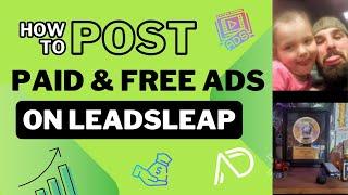 How to post ads in Leads Leap paid and free,#leadgenerator #affiliatemarketing #tutorial