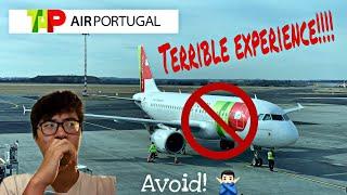 Tap Air Portugal Prague to Lisbon Flight Review - unpleasant experience!