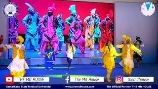 Epic Bhangra Dance Performance by Indian Students in Samarkand, Uzbekistan