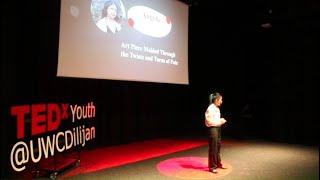 Art Piece Molded Through the Twists and Turns of Fate  | Angelic Gerona | TEDxYouth@UWCDilijan