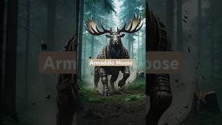 Meet the armadillo moose. Natures toughest inhabitant! #moose #armadillo #crazy #nature #weird