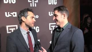 Omar Metwally at USA's "Dig" Premiere @BTVRtv with @ArthurKade