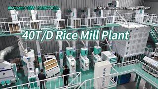 40t/d Rice Mill Plant-rice Process Machinery Manufacturer-hongjia Grain Machinery #ricemillsupplier
