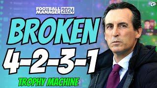 You MUST TRY This BROKEN FM24 4-2-3-1 Tactic | FM24 Tactics