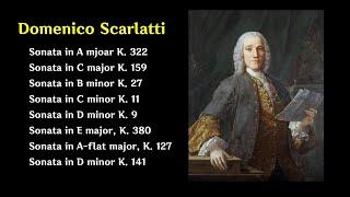 바로크 시대 피아노 명곡. 스카를라티 피아노 소나타 모음곡. Domenico Scarlatti, Piano Sonata [유튜브 자막 설명]