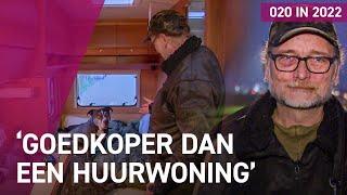 Dakloze Jeroen woont door hoge prijzen in camper