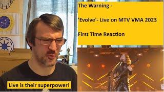 Being bowled over by The Warning, 'Evolve'- Live on MTV VMA 2023 - First time reaction