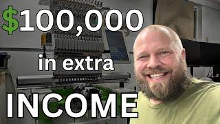 Making Money with a Smartstitch Commercial Embroidery Machine - First thoughts of New Income Stream