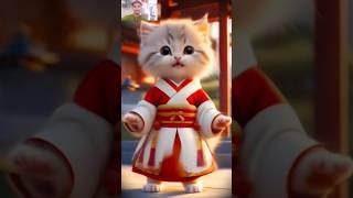 Ai cat dance dudi dudi dum #cat #funny #catlover #catshorts #trending