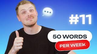 Russian Vocabulary - 50 words per week #11 | A1 level