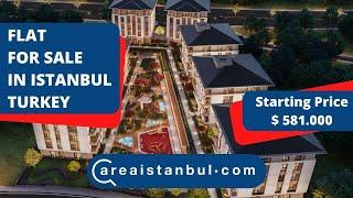 Flat for sale in New City Center of Istanbul, Turkey Luxury Apartments for sale