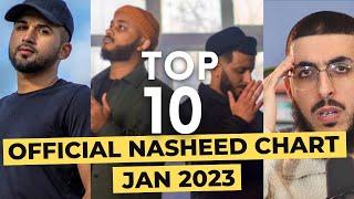 The Muslim Nasheed Show | Official Chart Top 10 Jan 2023 ft Siedd Ali Dawah Muad (Vocals only)