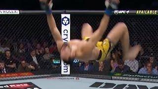 MICHEL PEREIRA DID A BACKFLIP DURING THE FIGHT  #UFC264