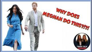 TWiN TALK: *REACTION* to Meghan Markle interrupting a handshake!!