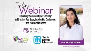 Sandia National Laboratories Webinar | Elevating Women in Cyber Security