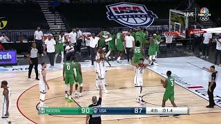 Nigeria just pulled off a HISTORIC upset win over Team USA 