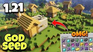 [God Seed] For Minecraft 1.21 Bedrock And PE | Seed Minecraft 1.21 | Minecraft Seeds