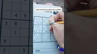 how to play Sudoku #puzzle #sudoku #brain #practice #enjoy #mindset