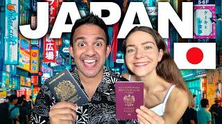 FIRST TIME in JAPAN  We Can't Believe We Are In Tokyo!