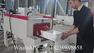 10boxes facial tissue paper shrink packing machine price #facialtissuemachine