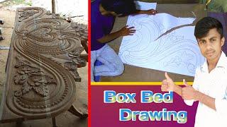 Box Bed Drawing Art Latest Wooden Furniture Design how Ajmat Mansuri