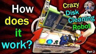 Crazy Disco Disk Cleaning Machine - DEMO and How It Works