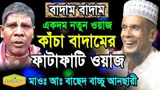 কাঁচা বাদামের ফাটাফাটি একদম নতুন ওয়াজ Mawlana Abdul Bached Baccu Ansari New Al Hikmah Tv Best Waz