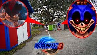 IF YOU SEE SONIC.EXE & SHADOW IN REAL LIFE, RUN! | SONIC MOVIE 3